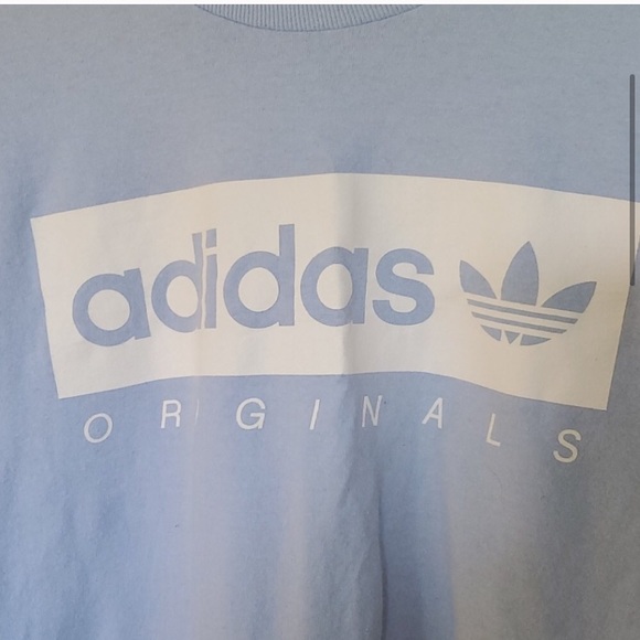 Adidas Baby Blue T-shirt - Picture 2 of 5
